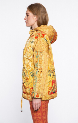 Куртка "Гротеск с птицами", по мотивам фламандской шпалеры 17 века из серии «Гротеск»