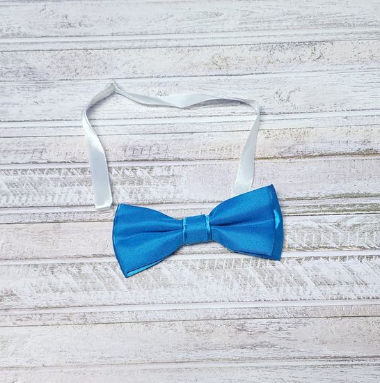 Галстук бабочка классика, лайм глянец