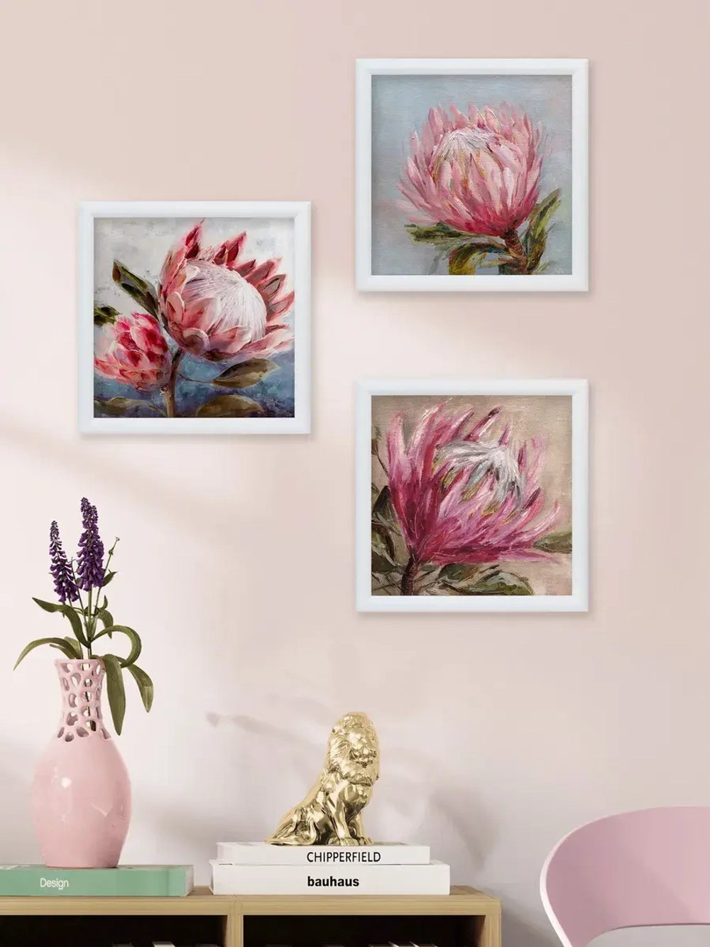 Картина на стену интерьерная на холсте 32*32 см