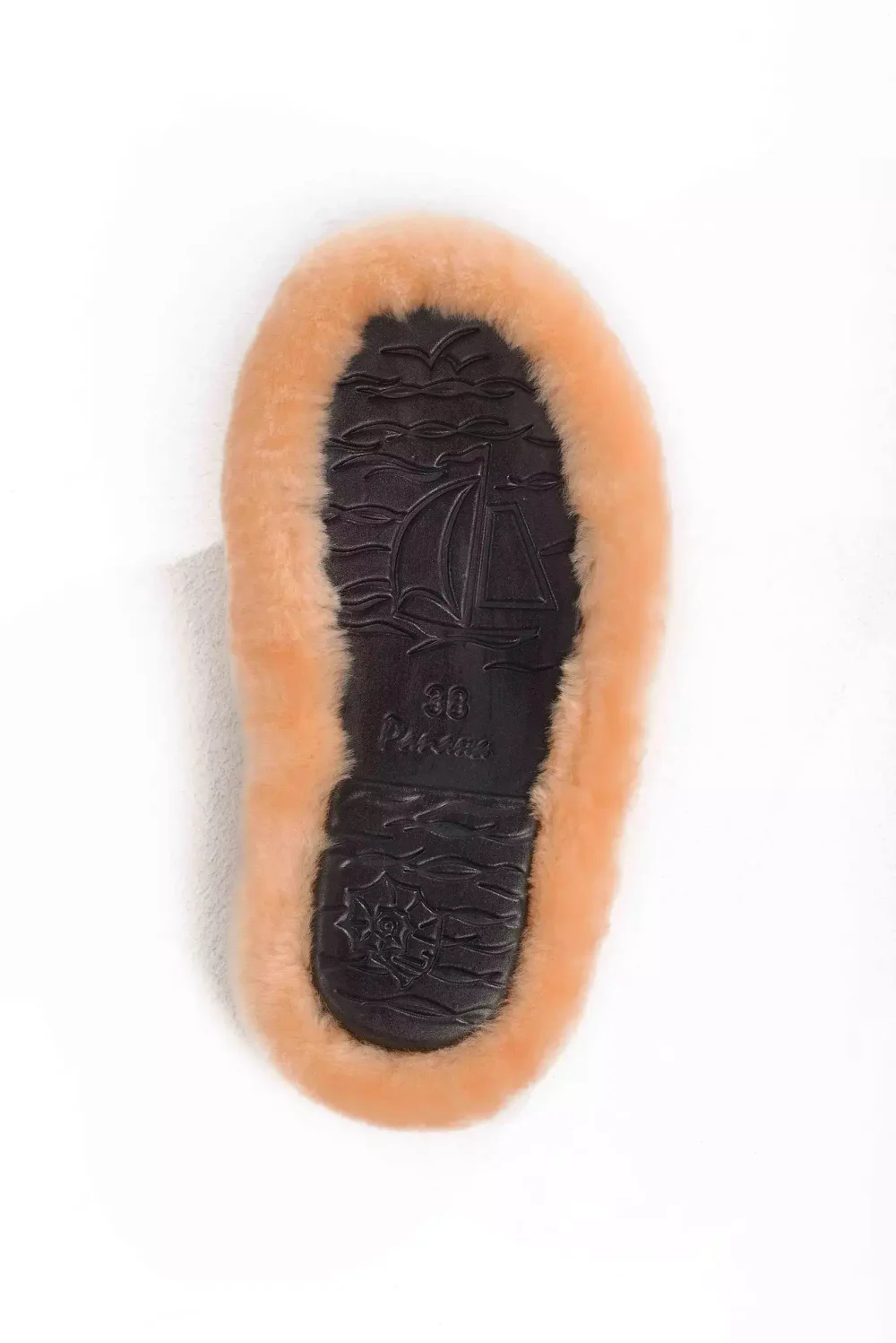 меховые тапочки из овчины