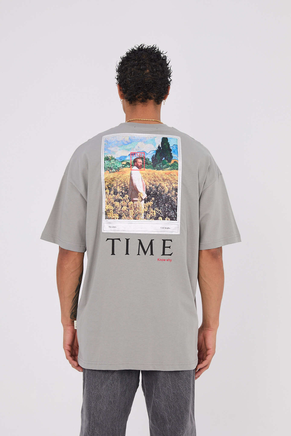 Футболка Saw Van Gogh Time grey