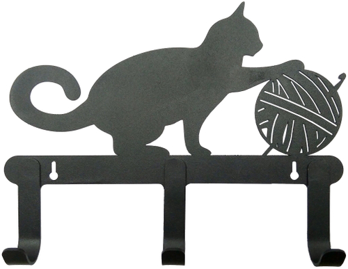 ВЕШАЛКА НАСТЕННАЯ КОШКИ 3 КРЮЧКА ВНР23