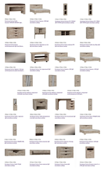 Кровать Хилтон дуб юкон/гранж 1400