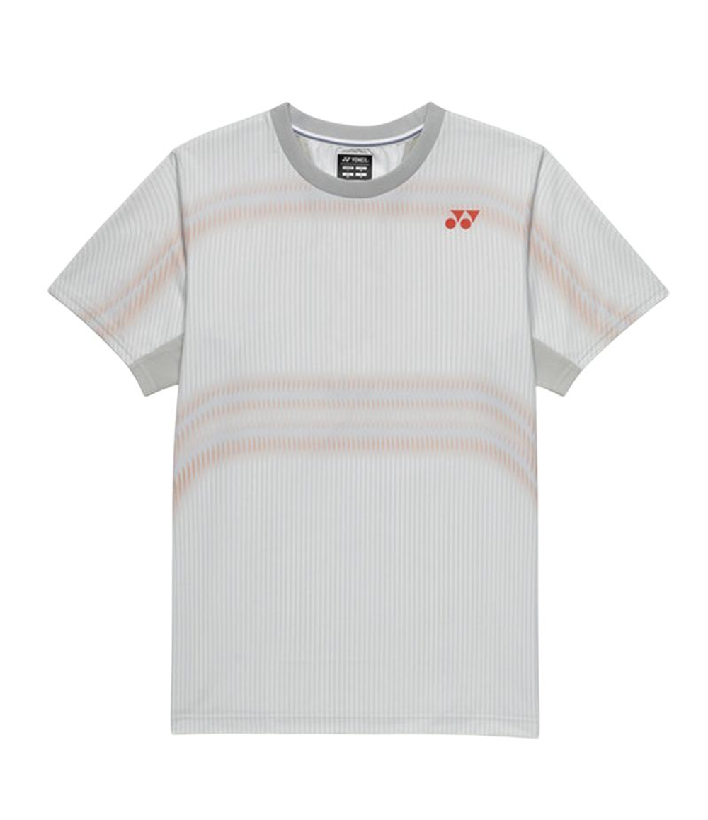 Мужская теннисная футболка Yonex Crew Neck RG - silver grey