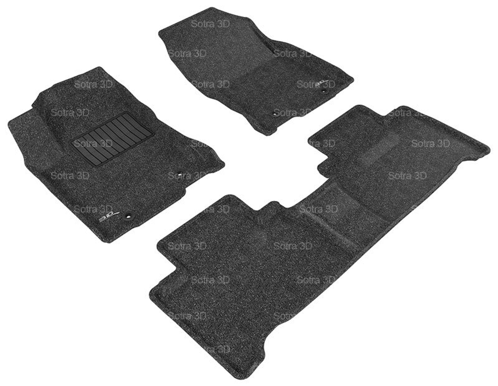 Коврики Sotra 3D Lux для Lexus NX 2014- бежевые. Артикул ST 74-00563