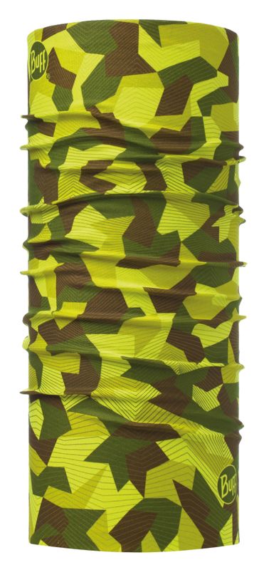 Многофункциональная бандана-труба Buff Block Camo Green Фото 1