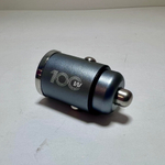Автомобильное зарядное устройство AutoMaxx, PD30W+QC4.0, 100W (серый) (1 шт.)