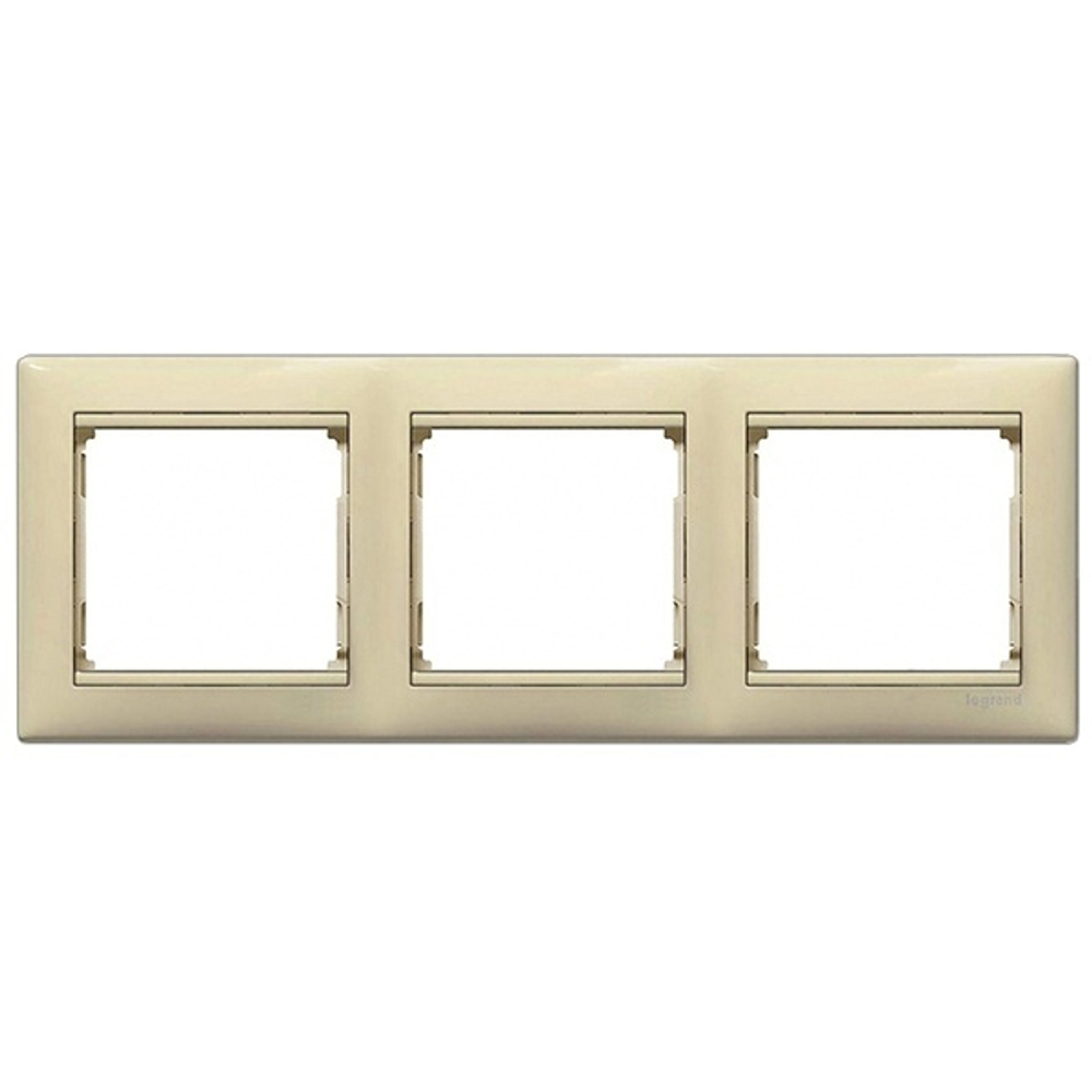 Рамка Legrand Valena 3 поста слоновая кость (бежевый) 774353