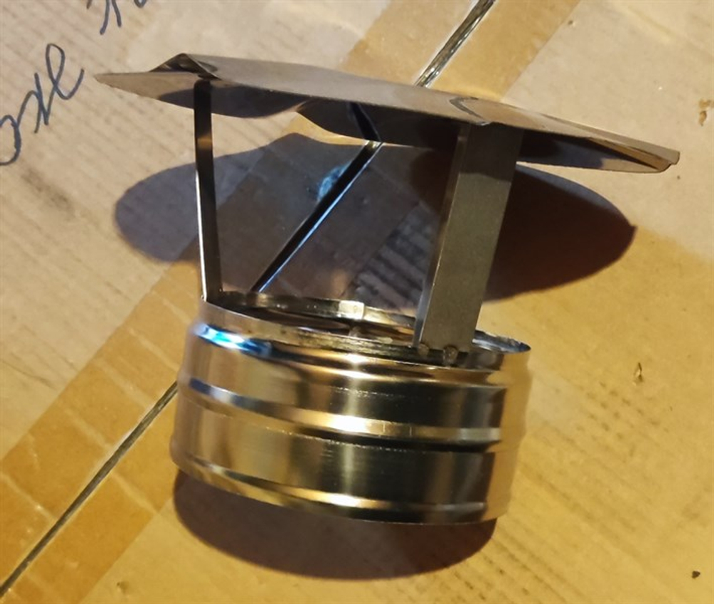 Зонт 120 мм нерж. ECOFLUE