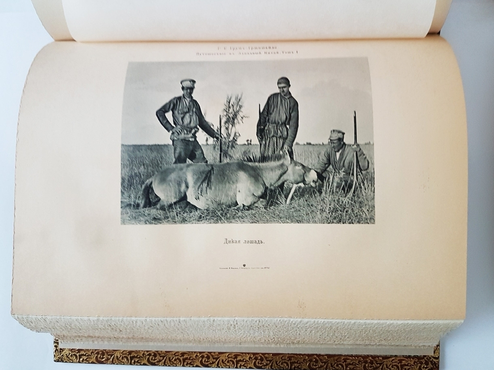 "Описание путешествия в Западный Китай [РГО]". Г.Е. Грум-Гржимайло. 1907г. - редкая книга