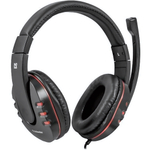 Гарнитура Defender HN-G160 Warhead, Игровая, стерео, (2,3 м) Black/Red