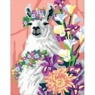 "Лама"-3340 канва с рисунком