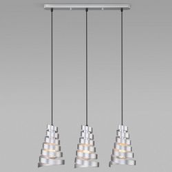 Подвесной светильник Eurosvet Storm 50058/3 серебро