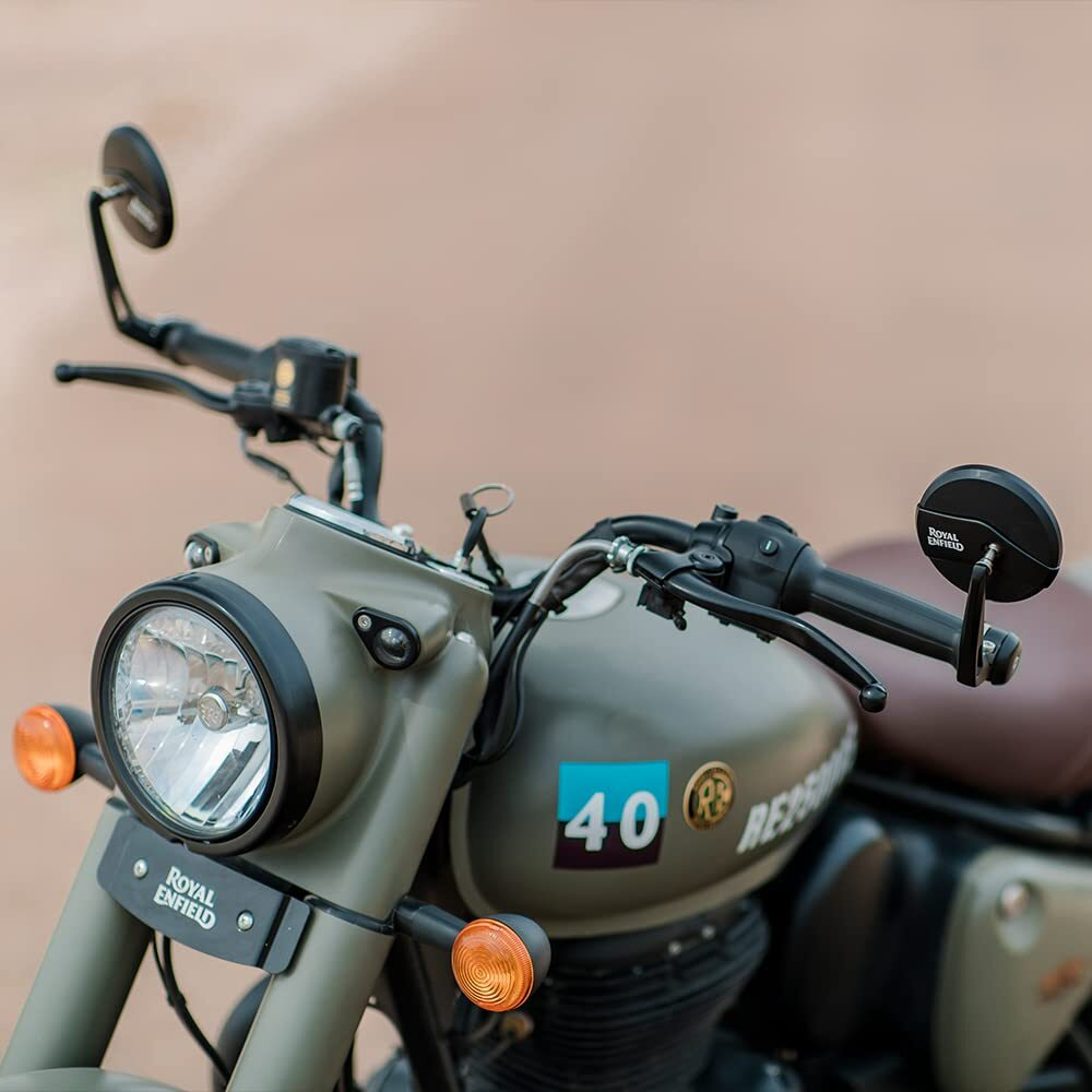 Накладка на фару Royal Enfield, черный Aero Visor – Classic 350 / Bullet 350, арт. KXA00089