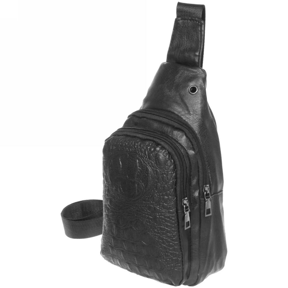 Сумка мужская «Major Hardy», цвет черный, два отделения, 22*17*5,5см