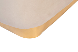 Кресло велюровое 86х86х90см Garda Decor кремовый