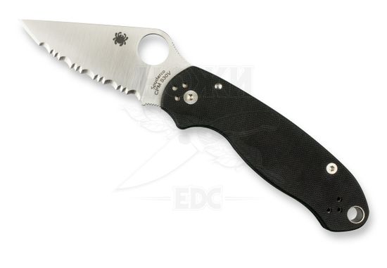 Складной нож Spyderco Para 3 223GS c клинком из стали CPM-S45VN, рукоять G10