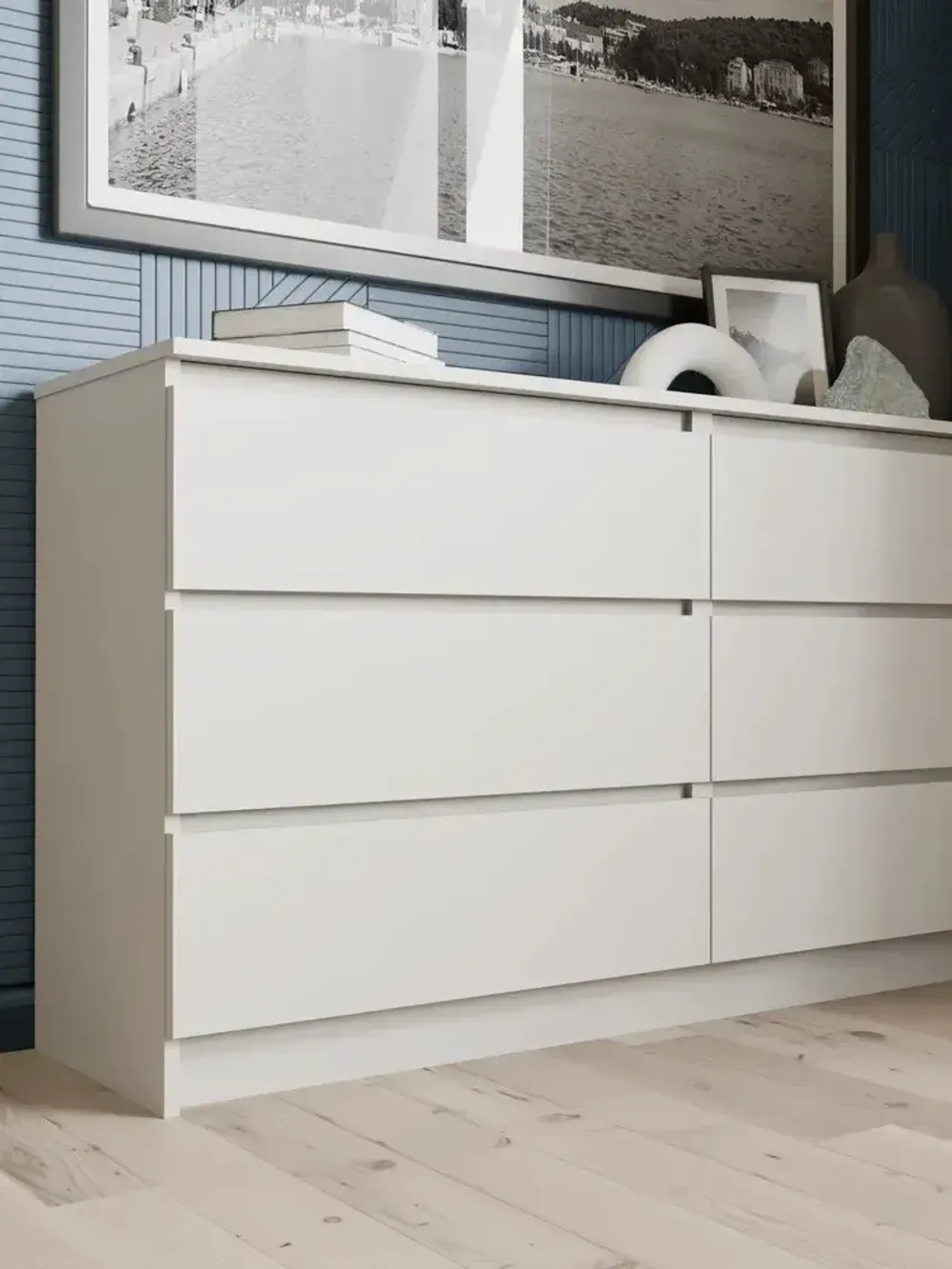 "МС Мори" Комод МК 1380.6 (Сатин), ДСВ-Мебель, г. Пенза