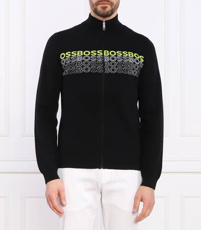 Свитер Zightek BOSS GREEN - черный(50486533)