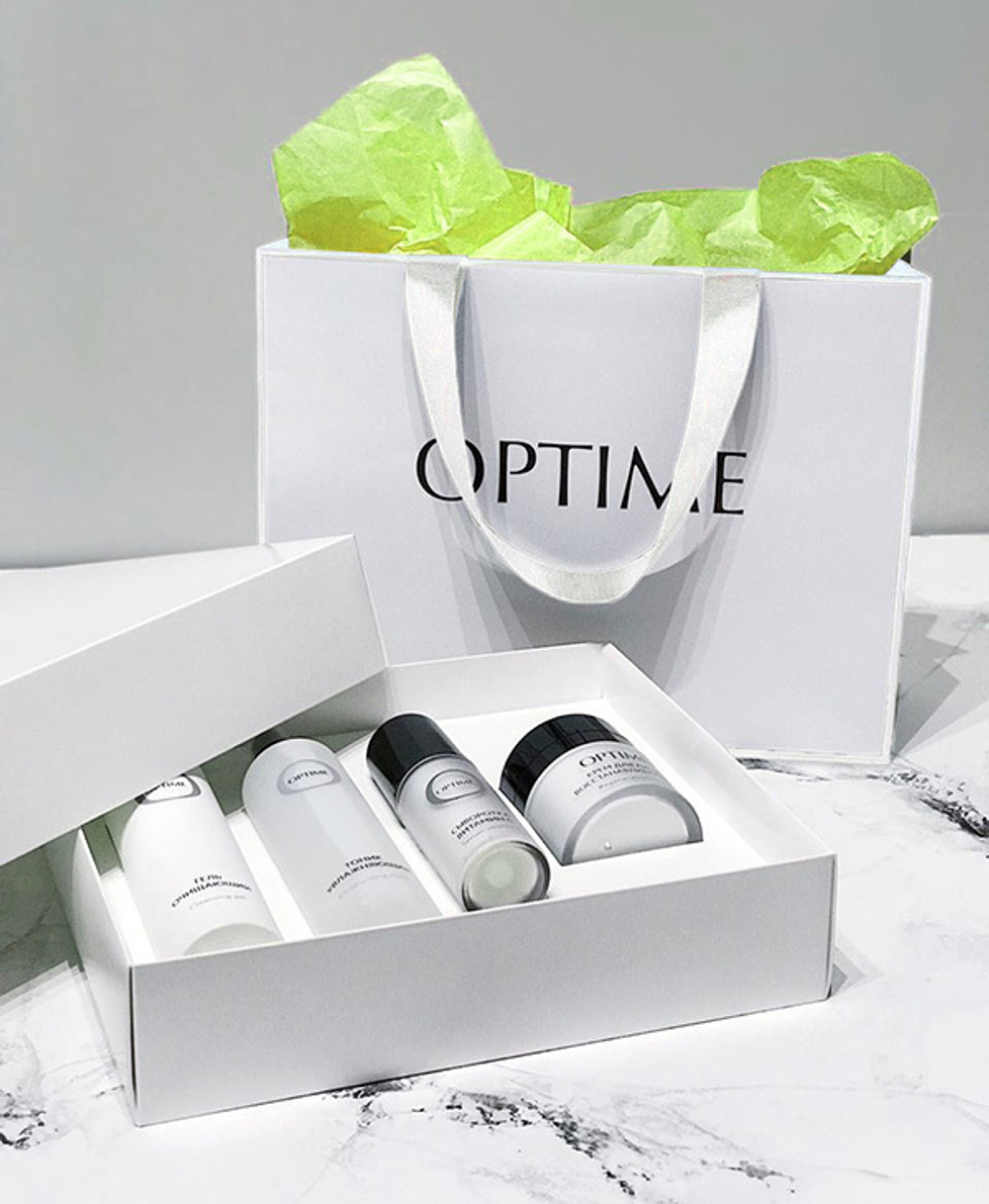 Набор косметики для нормальной и сухой кожи лица Optime Set №10