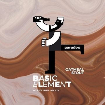 Банка 0.5 Basic Element: Oatmeal Stout // Paradox (Спб)