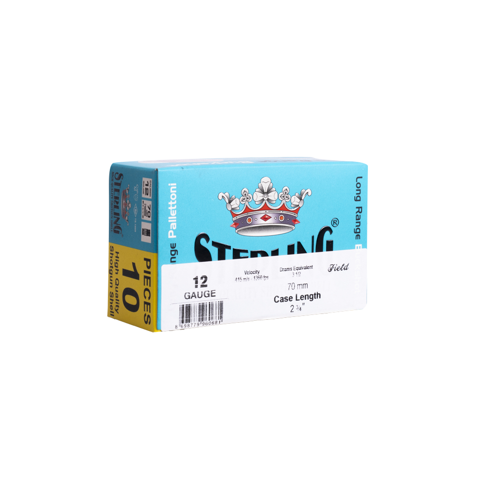 Патрон 12/70 STERLING LONGRANGE BUCKSHOT 32 гр., коробка 10 шт.