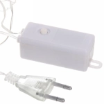 Гирлянда для дома НИТЬ «Льдинка» 5 м 50 ламп LED, 8 реж,IP-20, Белый