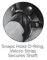 Страпон система с насадкой сдвоенный фаллос King Cock 11 Two Cocks One Hole Hollow Strap-On Suspender System (Цвет: телесный с черным)