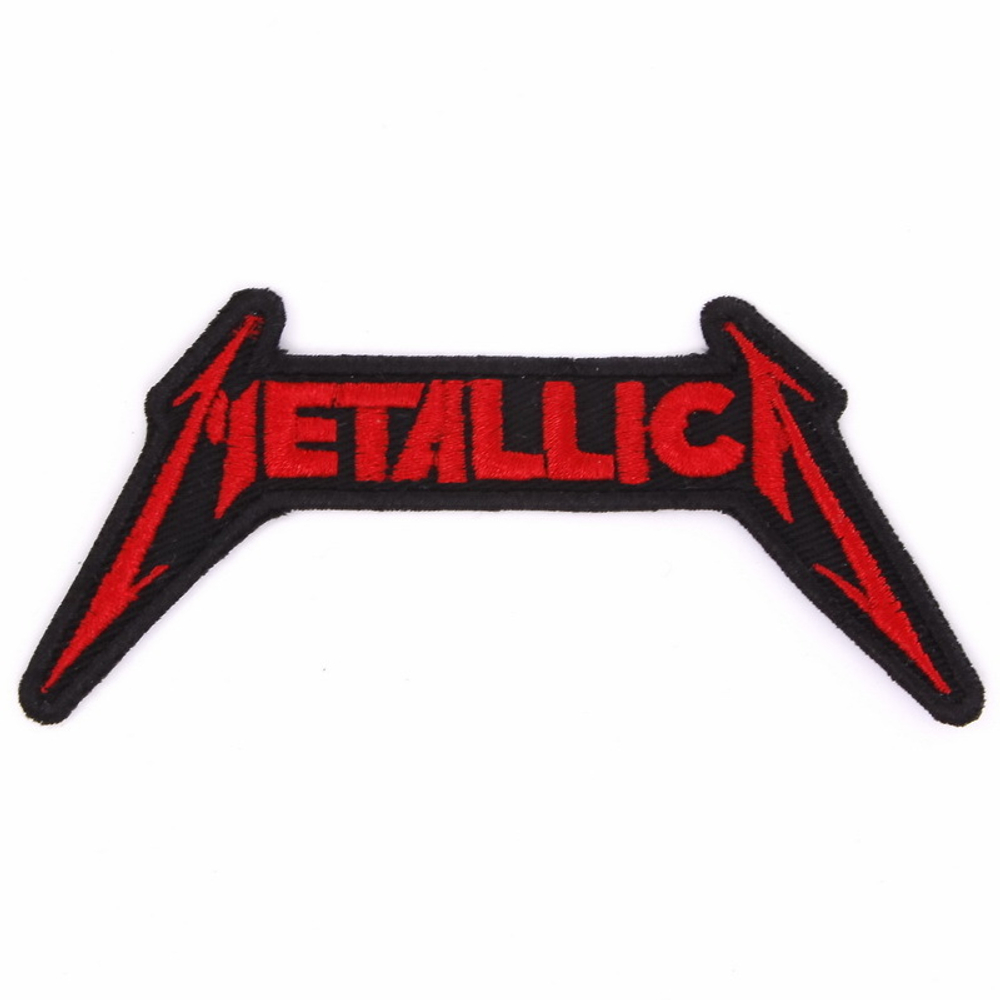 Нашивка Metallica (лого красное)