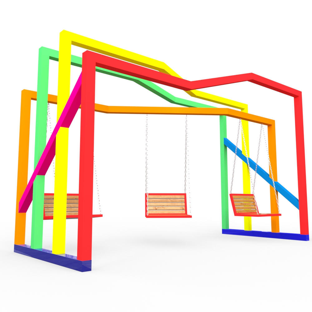 Качели Радуга