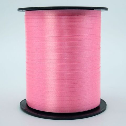 Лента упаковочная ПВХ 5мм*240м, пудрово-розовая