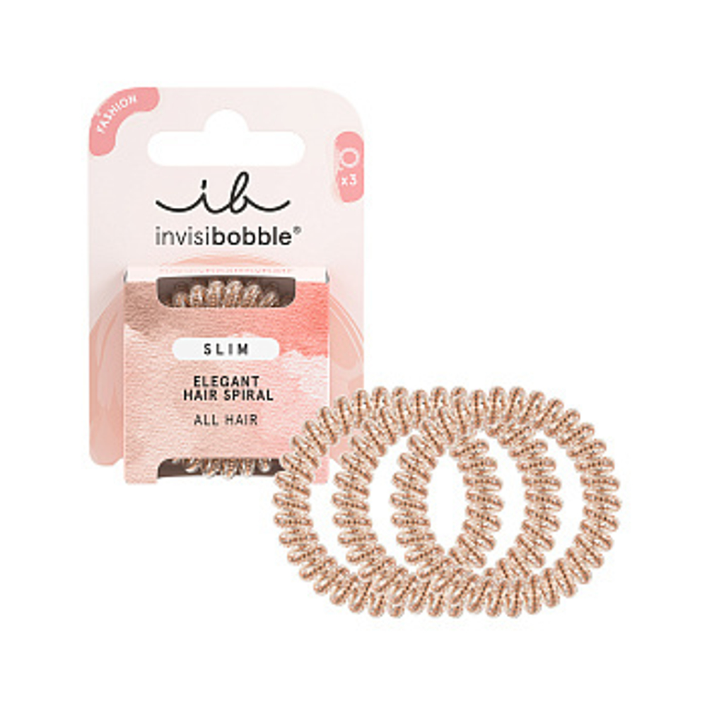 Резинка-браслет для волос invisibobble SLIM Of Bronze And Beads