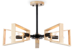 TR80495/5 BK/LW черный/светлое дерево E14/5 max 60W D620*430