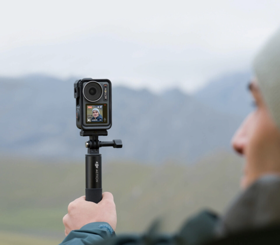 Экшн-камера Dji Osmo Action 3 Adventure Combo серый/черный