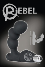 Стимулятор простаты с вибрацией Rebel Bead-shaped Prostate Stimulator (Цвет: черный)