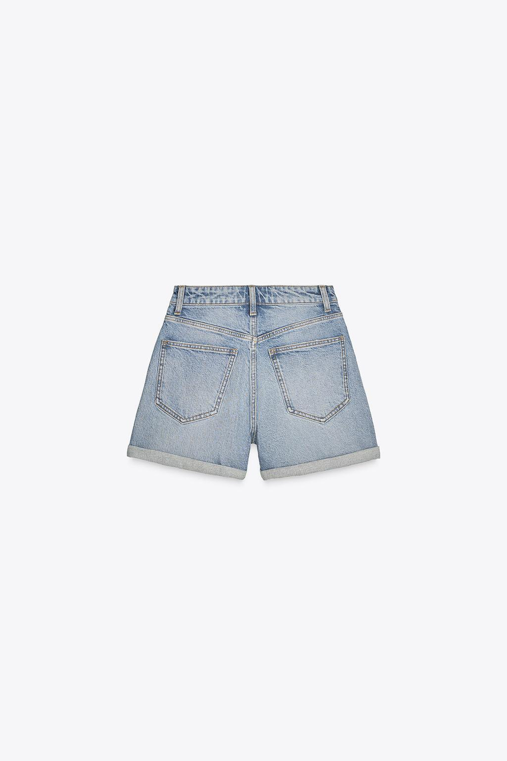 Шорты trf mom fit с высокой посадкой