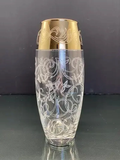 Ваза для цветов стеклянная (Абстракция)