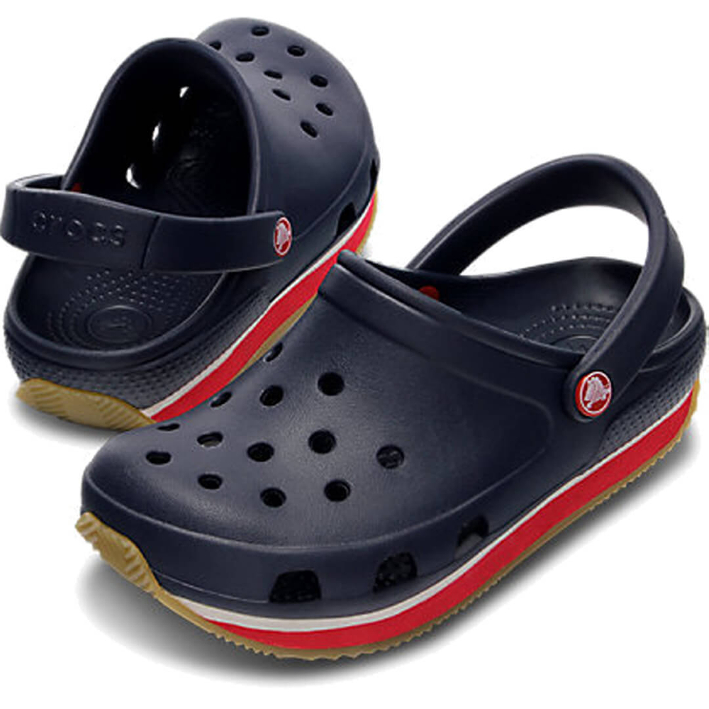 Детские сабо Crocs Retro Clog Navy Red