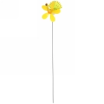 Фигура на спице «Павлин» 10*12*40см ветрячок для отпугивания птиц