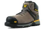 CAT Excavator Superlite WP NT Thermal Abrasion Resistant Height Increasing Comfortable Outdoor Boots Men"s Gray