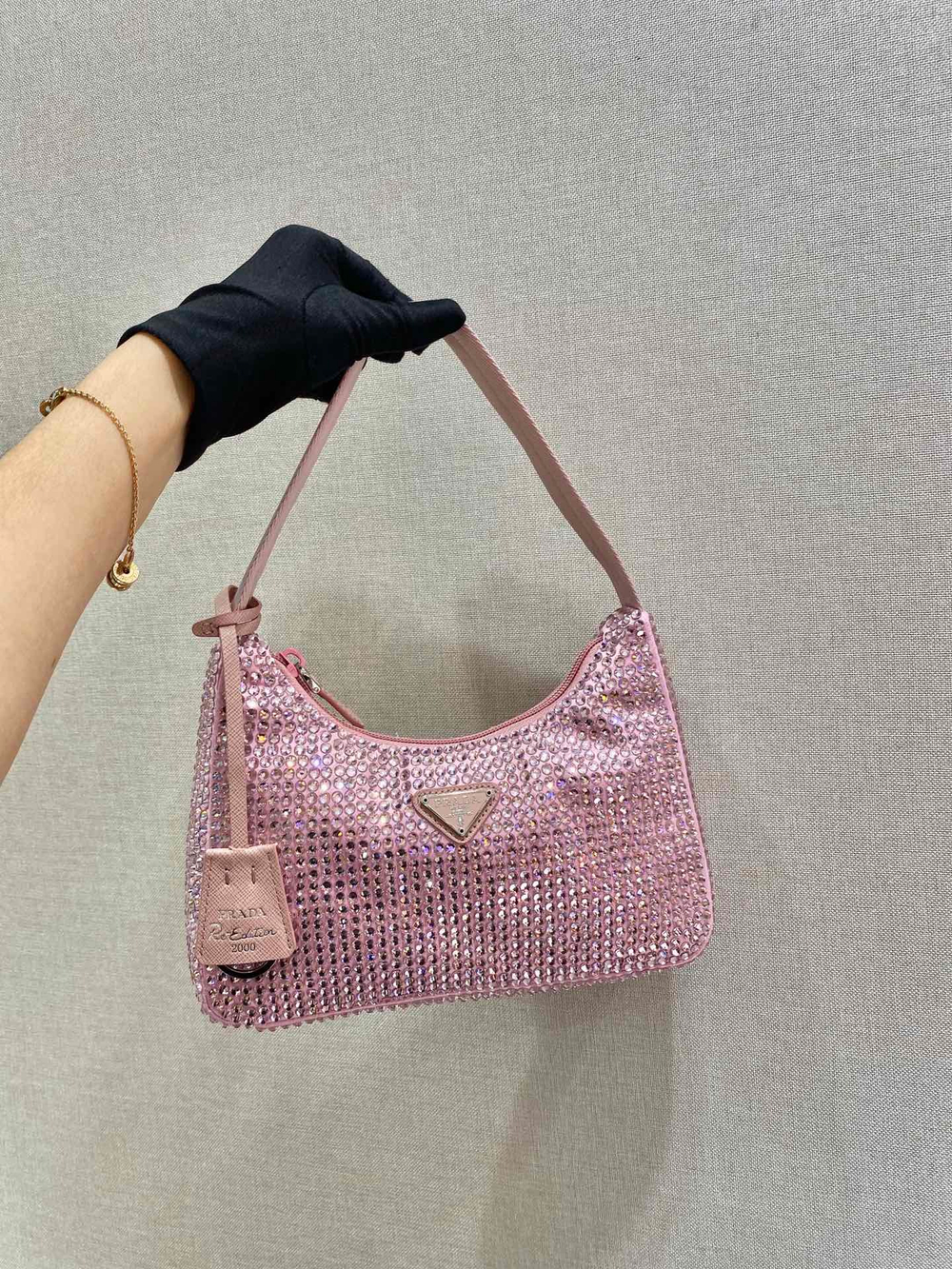 Prada Bag With Crystals