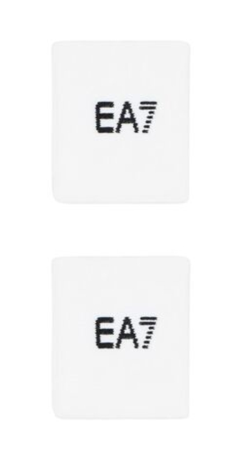 Напульсник теннисный EA7 Tennis Pro 2P - white/black