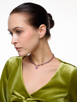 Чокер "Royal" из аметиста Gold