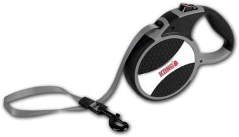 KONG рулетка Explore L (до 50 кг) лента 7,5 метров серая KONG рулетка Explore L (до 50 кг) лента 7,5 метров серая