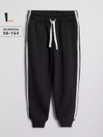 Штаны для мальчика на физкультуру с лампасами