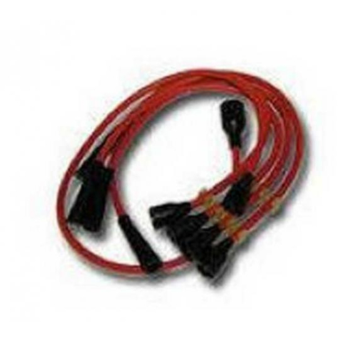 Провода зажигания высоковольтные для ВАЗ 2121-213 одножильные синие,красные Лада Жгут