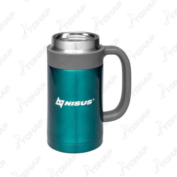 Термос-кружка с ручкой + ситечко 450мл (NA.TMK-HBG-450-13) Nisus