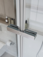 Душевая кабина BelBagno UNO-CAB-A-1-90-C-Cr-Bi-TOP-R, правосторонняя