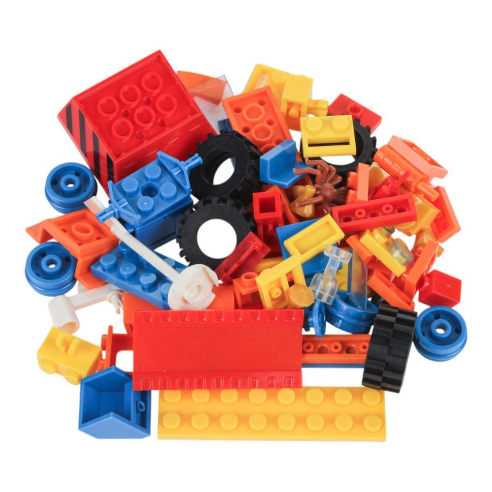 Конструктор блочный Аусини Добыча полезных ископаемых 104дет., коробка 29427