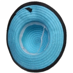 Шляпа женская с широкими полями «TiraMiSu- Бэлла», микс 6 цветов, р58, ширина полей 11 см